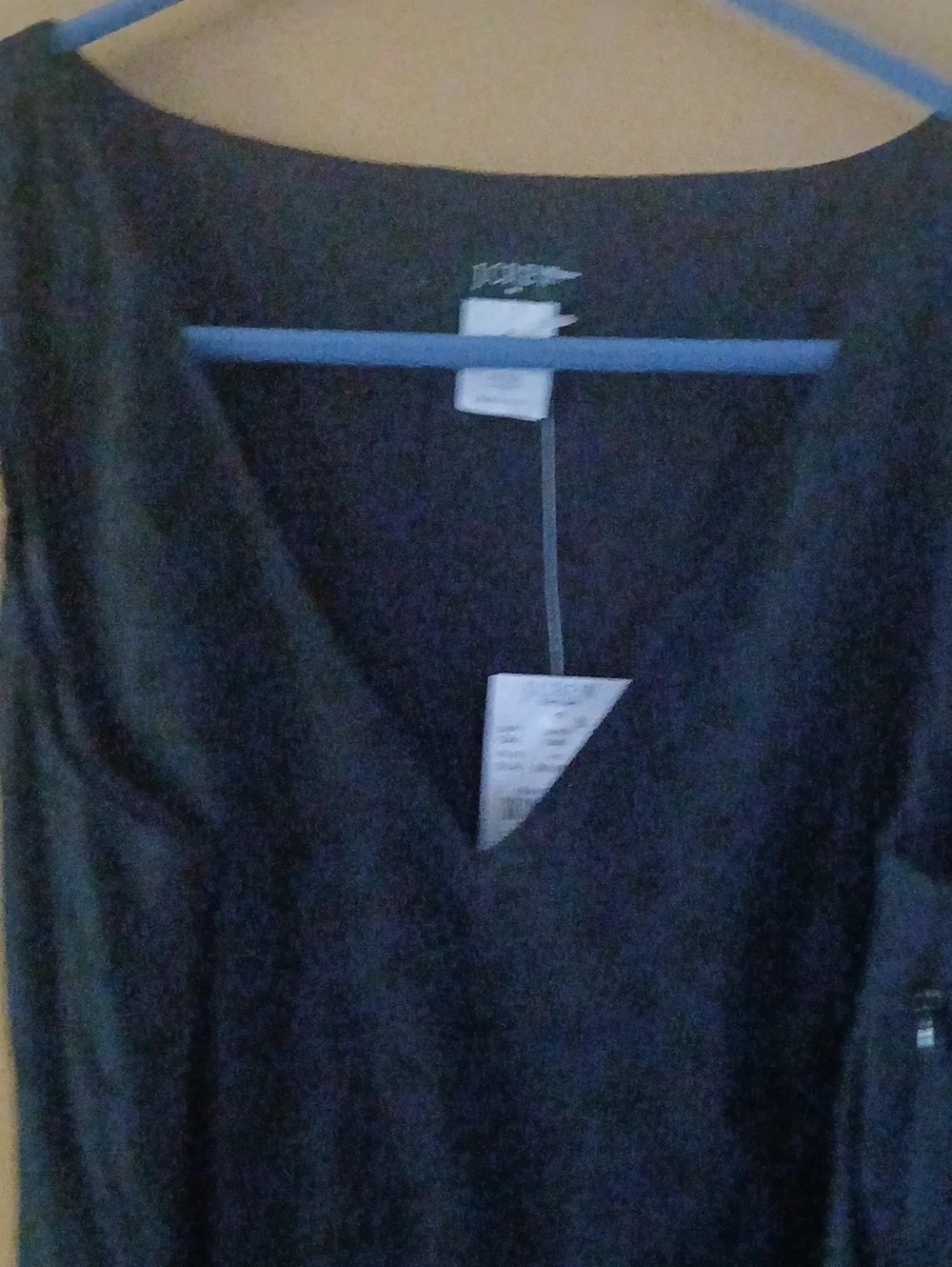 NWT J. Crew Factory Black Tie-Front V-Neck Sundress ■ Size 4